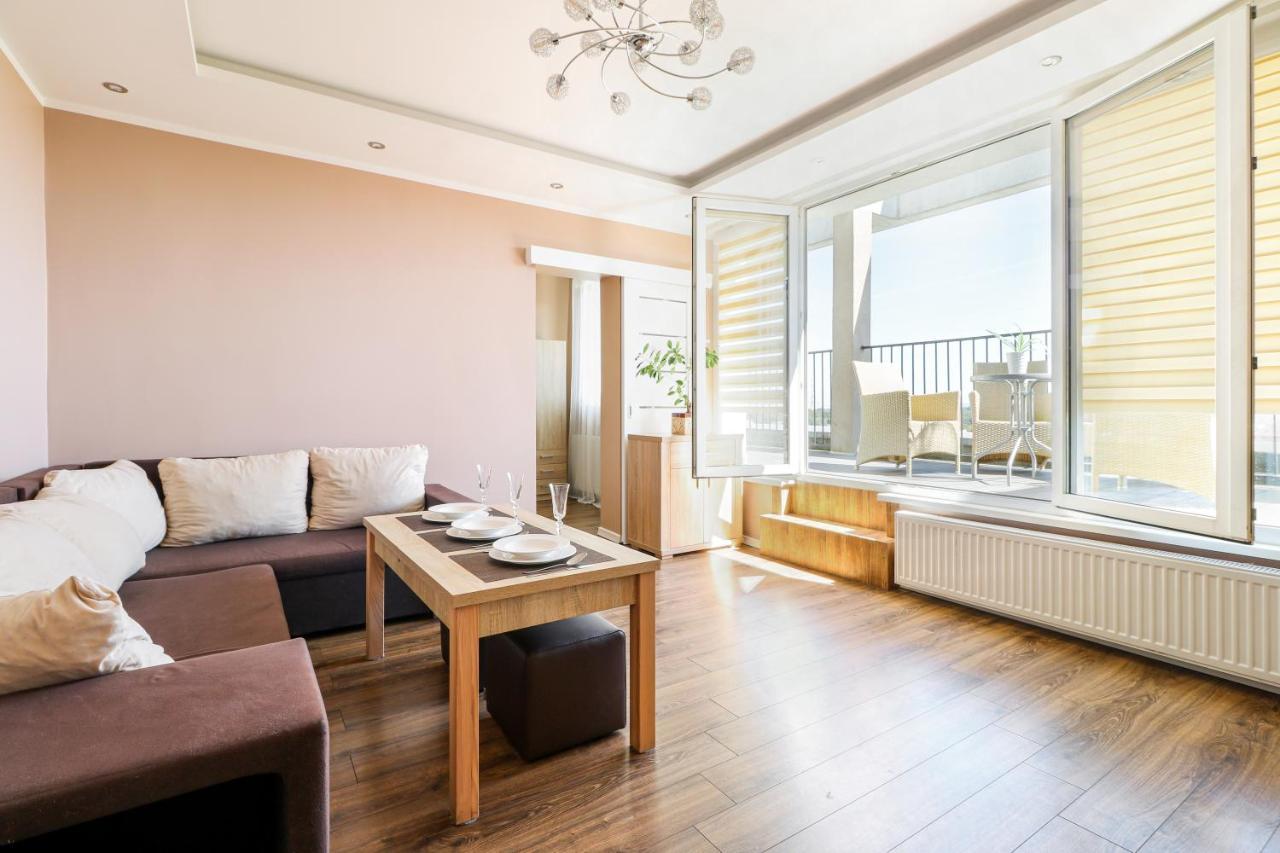 Apartament Morena Z Widokiem Z Tarasu Na Morze シフィノウイシチェ エクステリア 写真